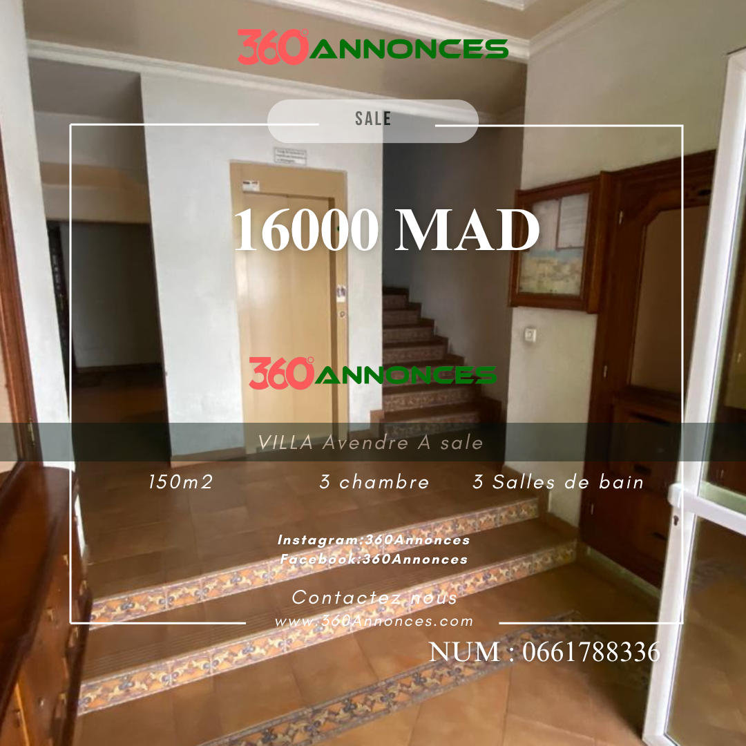 Serious 🏡 client looking for house with courtyard – Budget 8000 DH 💰 – Rachid GANABA